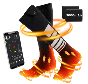 lot 508 image: GVDV WG-GD-H28 5000mAh Rechargeable Battery Heating Socks Washable