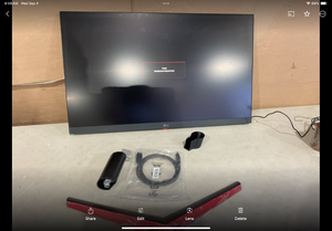 lot 306 image: Lg 27 HDR10 IPS FHD 1ms UltraGear Gaming Monitor with 240Hz refresh rate