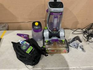 lot 341 image: BISSELL ProHeat 2X Revolution Pet Pro Plus Upright Deep Cleaner 3588F