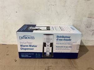 lot 218 image: Dr. Browns Insta-Prep Warm Water Dispenser to Instantly Prepare Babys Formula Bottle