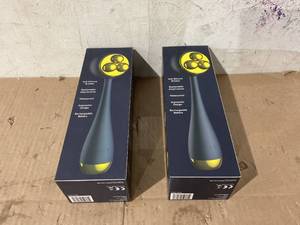 lot 224 image: LOT OF 2 PMD Clean - Smart Facial Cleansing Device with Silicone Brush & Anti-Aging Massager
