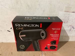 lot 232 image: Remington One Multi-Style Hair Dryer - Salon-Styled Hair at Home with 90% Less Frizz and Faster Styling