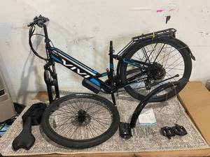 lot 98 image: Vivi MT26G Electric Bike 26 Electric Cruiser Bike Beach Bike 48V 500W Step-Through Electric Bike 19.8MPH