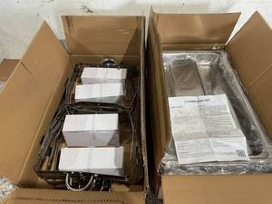 lot 66 image: LOT OF 4 Chafing Dish Set 9.5Qt