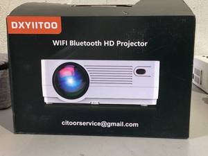 lot 432 image: Native 1080P Projector with WiFi and Two-Way Bluetooth