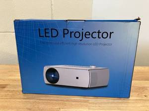 lot 476 image: Projector for Ultimate Outdoor Indoor Home Theater