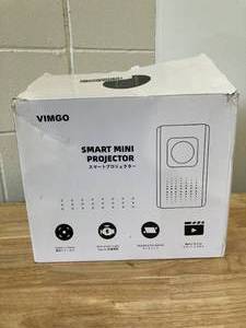 lot 482 image: Projector with WiFi and Bluetooth, VIMGO Native 1080P Portable Projector 4K