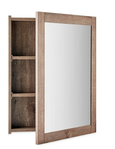 lot 148 image: Mainstays Mirror Medicine Cabinet with Adjustable Shelves