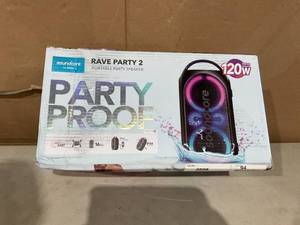 lot 398 image: Anker soundcore Rave Party 2 Portable Speaker