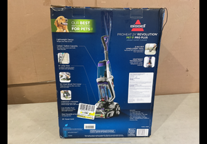 lot 287 image: BISSELL Pro Heat 2X Revolution Pet Pro Full-Size Carpet Cleaner 3586