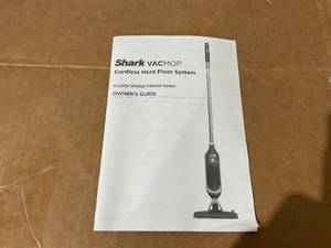 lot 198 image: Shark VACMOP Cordless Hard Floor Vacuum Mop