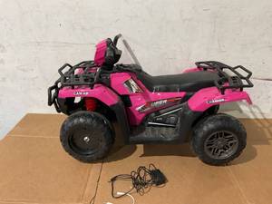 lot 192 image: Maritcute 12V Kids ATV Quad 4-Wheel Ride-On with LED Lights