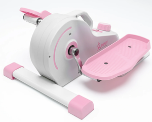 lot 447 image: Sunny Health & Fitness Pink Under Desk Elliptical Machine - P2030