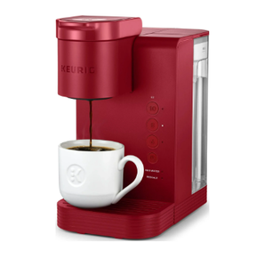 lot 462 image: Keurig K-Express Essentials Single-Serve K-Cup Pod Coffee Maker, Red