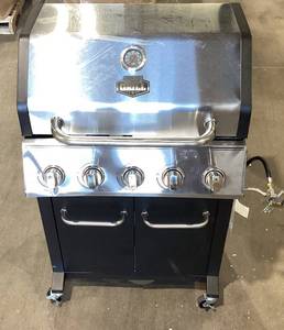 lot 442 image: Expert Grill 5 Burner Propane Gas Grill with Side Burner