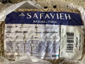 lot 593 image: SAFAVIEH Natural Fiber Collection Accent Rug