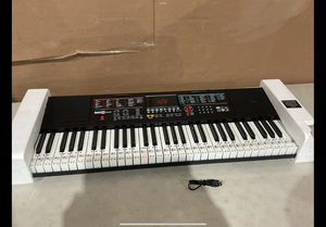 lot 392 image: RockJam RJ640 Compact 61 Key Keyboard