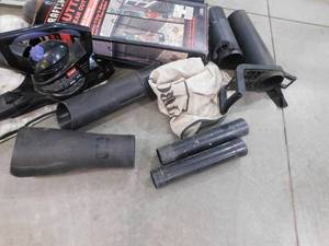 lot 86 image: Toro Blower  Vac With Gutter Attachment Kit.