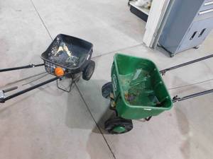 lot 92 image: (2) Broadcast Seed Spreaders