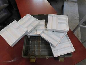 lot 93 image: Vintage Tackle Box