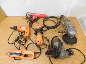 lot 112 image: Electric Power Tool Lot