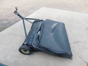lot 114 image: Crafstman Lawn Sweeper