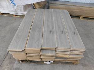 lot 3 image: Gray Oak  8 x 48  Water Resistant Laminate Click Plank Flooring (520 sqft)