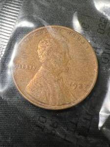 1937 US WHEAT CENT