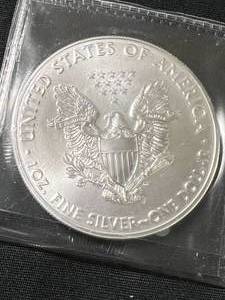2020 AMERICAN SILVER EAGLE 1 TROY OZ .999 FINE SILVER