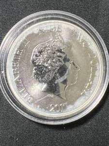 2017 AFRICAN LION 1 TROY OZ .999 FINE SILVER IN AIRTITE