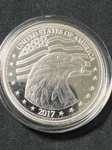 25 GRAMS .925 STERLING SILVER DONALD TRUMP NOMINATION IN AIRTITE