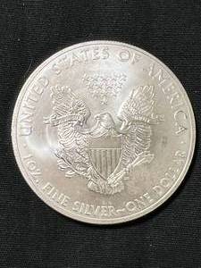 2014 AMERICAN SILVER EAGLE 1 TROY OZ .999 FINE SILVER IN AIRTITE