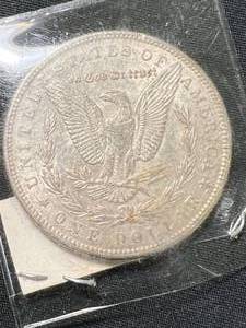 1890 US MORGAN SILVER DOLLAR