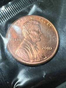 2010 US LINCOLN CENT UNC