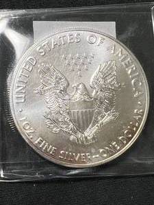 2016 AMERICAN SILVER EAGLE 1 TROY OZ .999 FINE SILVER