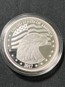 25 GRAMS .925 STERLING SILVER DONALD TRUMP FIRST ADDRESS TO CONGRESS IN AIRTITE