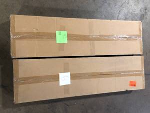lot 6 image: Lot of Everbilt 4 ft. Decorative Shelf Kit Customer Returns See Pictures