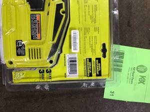 lot 31 image: RYOBI 150-Watt Push Start Power Source and Charger for ONE 18-Volt Battery (Tool Only)