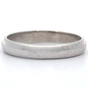 lot 32 image: 2.90mm Benchmark Band in White Gold