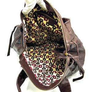 lot 10A image: GUCCI Hysteria Brown Guccissima Leather Tote Bag - Authentic $1,600 Retail