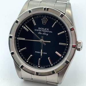 lot 0 image: Rolex Air King 36mm Stainless Steel Automatic Watch $4,899 Retail VIDEO