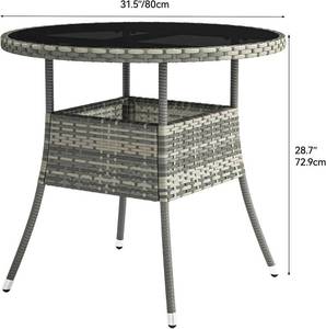 lot 29 image: Yitahome Patio Table