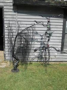 Pair of 5 foot abstract light up H...