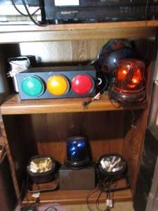 Stoplight lamp and assortment of sp...