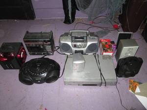 Sony VHSDVD combo and assortment o...