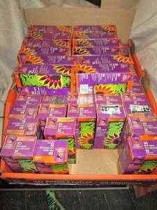 Massive box lot of orange and purpl...