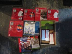 Assorted lot of indooroutdoor stri...