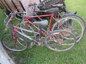 Mountain Bikes and ten-speed bicycl...