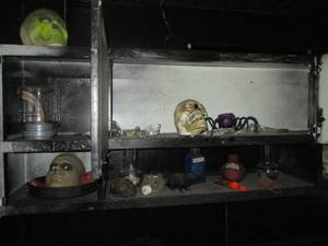 Contents of cabinet including all k...