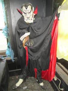 Life sized light up Dracula...